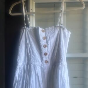 Free people White Button-Front Dress